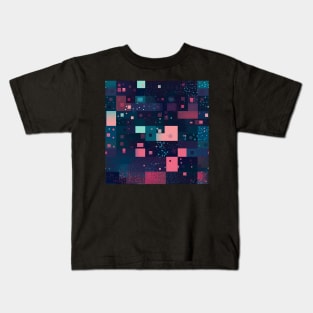 Limitless Expanse - Infinite Nebula Seamless Pattern Kids T-Shirt